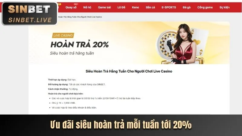 Sự kiện đặc biệt và thưởng sinh nhật me88 casino